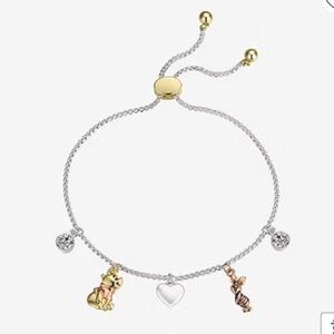 Disney Classics Jewelry | Winnie the Pooh and Piglet Bolo Bracelet